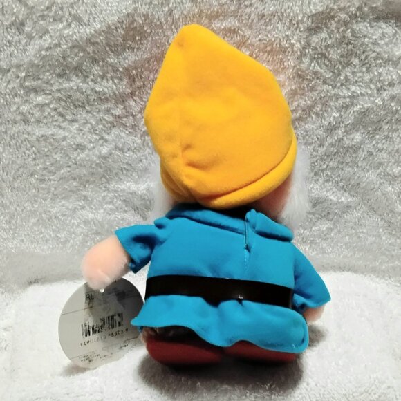 2/$35 Disney Character Series Primier 7" Plush Happy of The 7 Dwarfs NWT!! - Picture 3 of 3